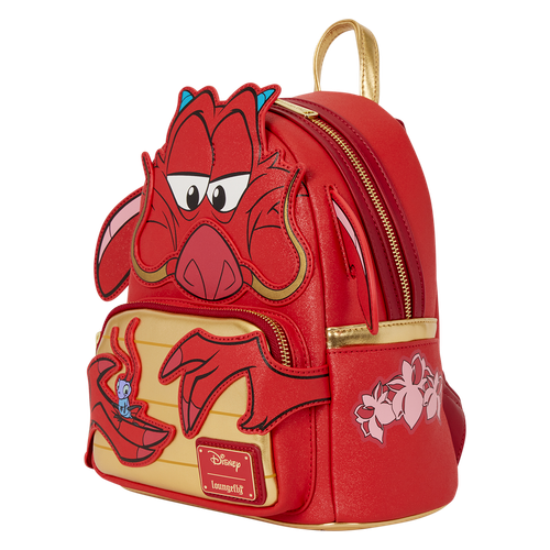 Disney: Mulan Mushu Glitter Cosplay Mini Backpack