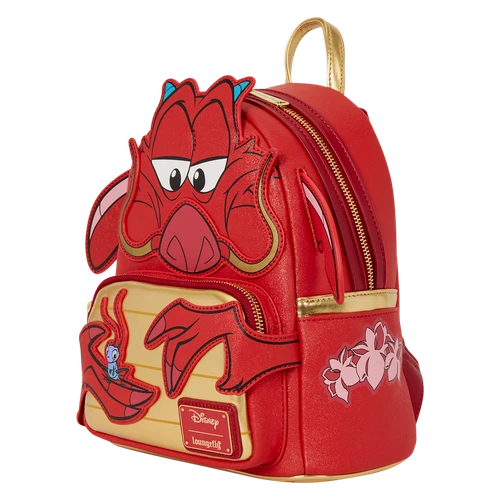 Disney: Mulan Mushu Glitter Cosplay Mini Backpack