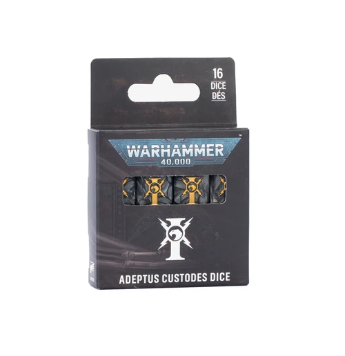 Warhammer 40,000 - Adeptus Custodes: Dice (2026)