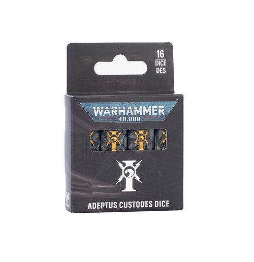 Warhammer 40,000 - Adeptus Custodes: Dice (2026)
