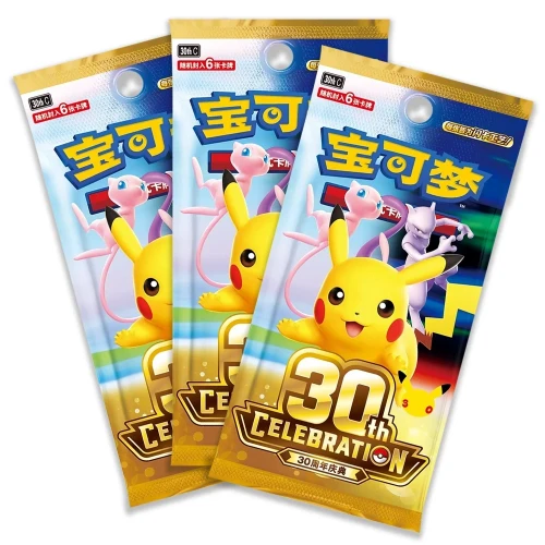 (SIMPLIFIED CHINESE) Pokemon 30th Celebration Sylveon ex Card Display Set