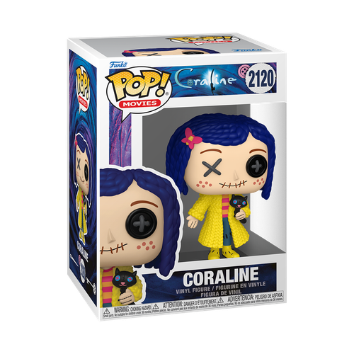 POP! Movies - Coraline #2120 Coraline (Patchwork)