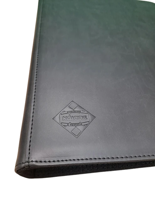 9-Pkt Premium Zippered Binder Black
