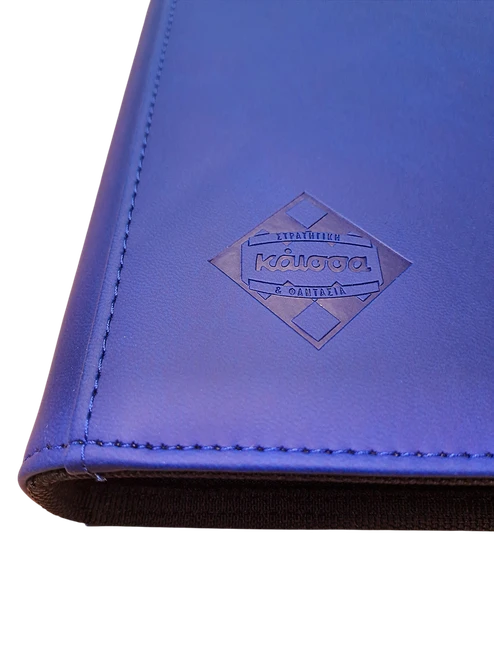 9-Pkt Premium Zippered Binder Dark Blue