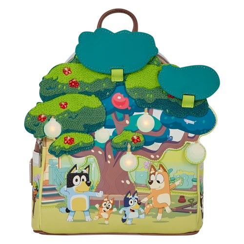 Bluey: Bluey's Backyard Light-Up Mini Backpack