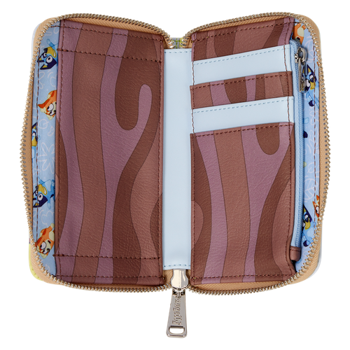 Bluey: Bluey's Backyard Zip-Around Wallet