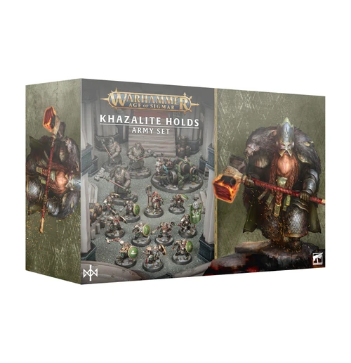 Warhammer: Age of Sigmar - Khazalite Holds Army Set