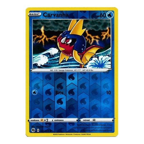 Champions Path 011/073 Carvanha (Reverse Holo)