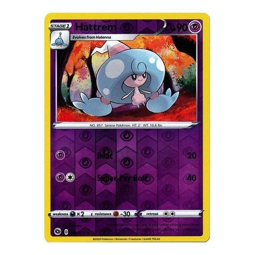 Champions Path 019/073 Hattrem (Reverse Holo)