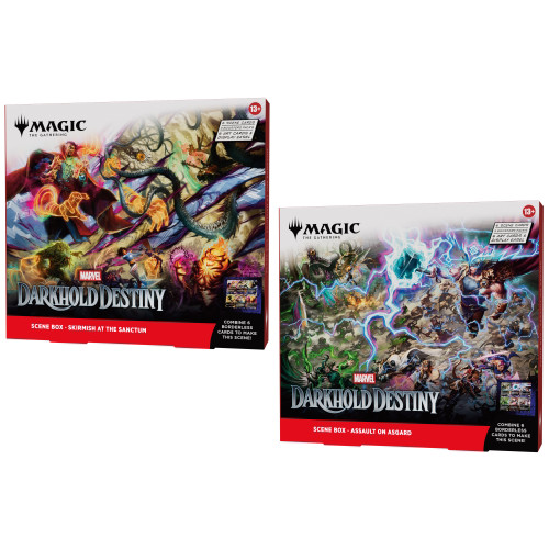 Marvel: Darkhold Destiny Scene Box - Set of 2