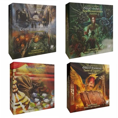 Horror on the Orient Express: The Board Game - Deluxe Expansion Bundle