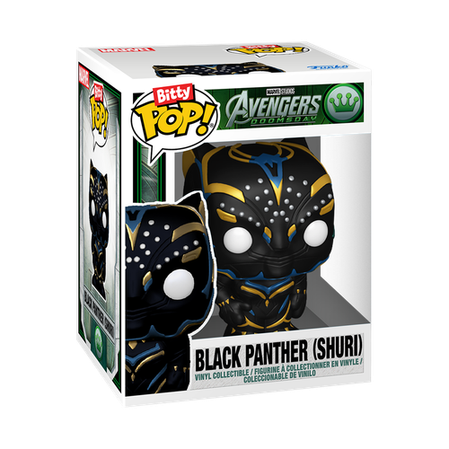 Bitty POP! Avengers: Doomsday: Black Panther, Cyclops, Mister Fantastic & Professor X 4-Pack