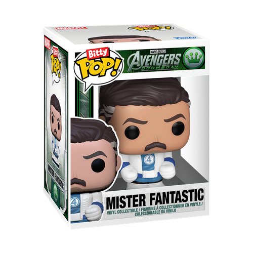 Bitty POP! Avengers: Doomsday: Black Panther, Cyclops, Mister Fantastic & Professor X 4-Pack