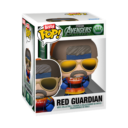 Bitty POP! Towns: Avengers: Doomsday - Red Guardian and Avengers Tower