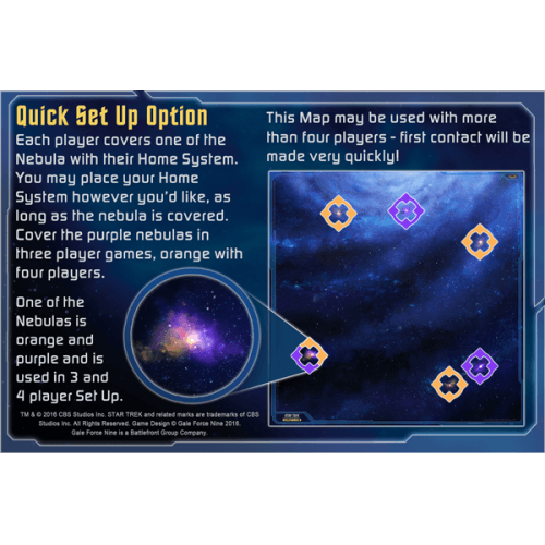Star Trek: Ascendancy - Galaxy Play Mat