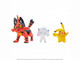 Pokemon Battle 3 Figure Pack - 3-Inch Torracat and 2-Inch Ditto & Pyukymyku