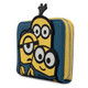 Minions: Triple Minion Bello Zip Around Purse