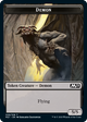 Core Set 2021 - Demon // Beast Token (foil) | Core Set 2021