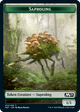 Core Set 2021 - Beast // Saproling Token (foil) | Core Set 2021