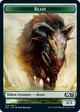 Core Set 2021 - Beast // Treasure Token (foil) | Core Set 2021