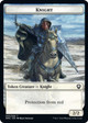 Dominaria United - Phyrexian / Knight (foil) Token | Dominaria United