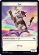 Unfinity Cat / Food #11 Token (foil) | Unfinity