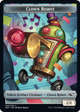 Unfinity Clown Robot #3 / Treasure #13 Token (foil) | Unfinity