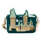 Harry Potter: Golden Hogwarts Castle Crossbody Bag with Pouch