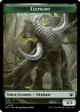 March of the Machine Commander Elephant Token // City's Blessing Token | March of the Machine Commander