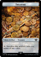 Lord of the Rings Commander - Wraith Token / Treasure Token | The Lord of the Rings Commander