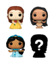 Bitty POP! Disney Princess: Peasant Belle, Pocahontas & Jasmine 4-Pack