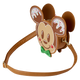 Disney: Mickey & Minnie Mouse Gingerbread Cookie Figural Crossbody