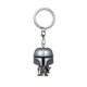 Pocket POP! Keychain: The Mandalorian with Darksaber