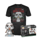 POP! & Tee: Star Wars - Holiday Stormtrooper (Metallic) T-Shirt set