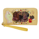 Disney: Beauty and the Beast Princess Series Lenticular Zip Around Wristlet Wallet