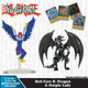 Yu-Gi-Oh! Battle Pack - Red-Eyes Black Dragon & Harpie Lady 3.75 Inch Figures