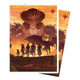 MTG Outlaws of Thunder Junction 105ct Apex Deck Protector sleeves featuring Gang Silhouette