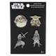 Star Wars: Ahsoka Yoda Action 4 Pin Pack