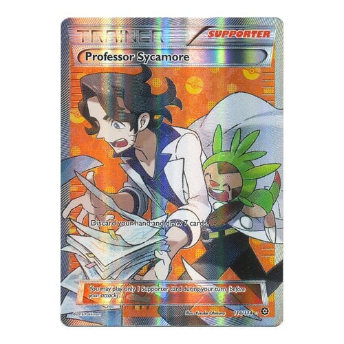 XY Steam Siege 114/114 Professor Sycamore (Full Art) | Magic Madhouse