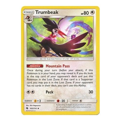 trumbeak pokemon card value Pokémon TCG 107/149 English – PayMore Castleton Stage 1 Trumbeak Pokemon TCG Card 144/185