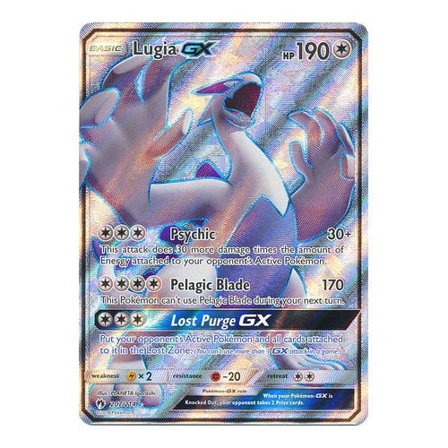 SM Lost Thunder 207/214 Lugia GX (Full Art) | Magic Madhouse SM Lost Thunder 207/214 Lugia GX (Full Art) | Magic Madhouse
