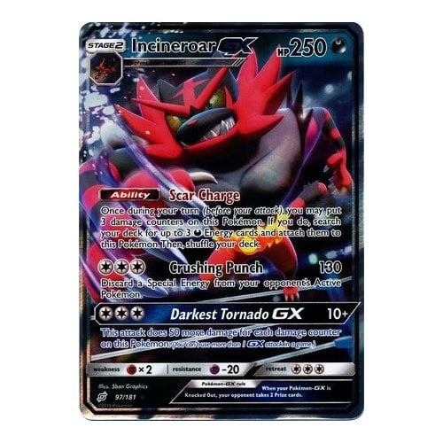 SM Team Up 97/181 Incineroar GX (Half Art) | Magic Madhouse SM Team Up 97/181 Incineroar GX (Half Art) | Magic Madhouse