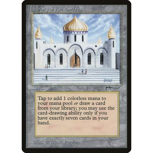 Library of Alexandria 英語 EN MTG 再録禁止 Library of Alexandria 英語 EN MTG 再録禁止 Library of