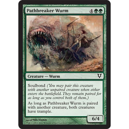 Pathbreaker Icon Pathbreaker Wurm (foil) | Magic Madhouse