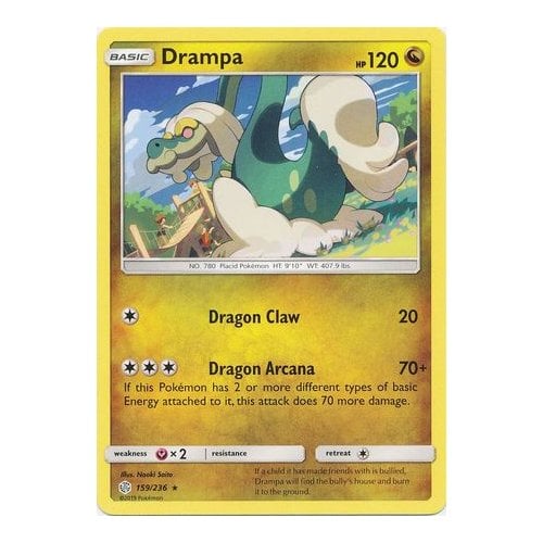 drampa basic pokemon card value Pokemon Nine Colors Gathering