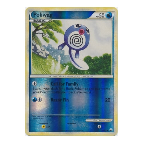 90s pokemon card packs Pokémon - Poliwhirl (38/102) - Base Set - Collectible Card Game main image 1