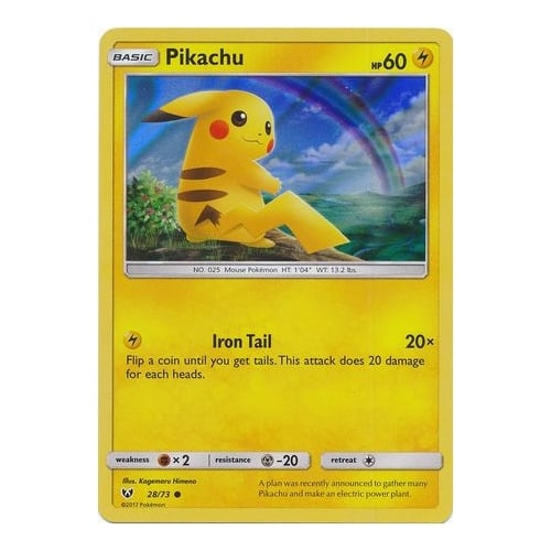 Shining Legends 28/73 Pikachu (Holo) | Magic Madhouse