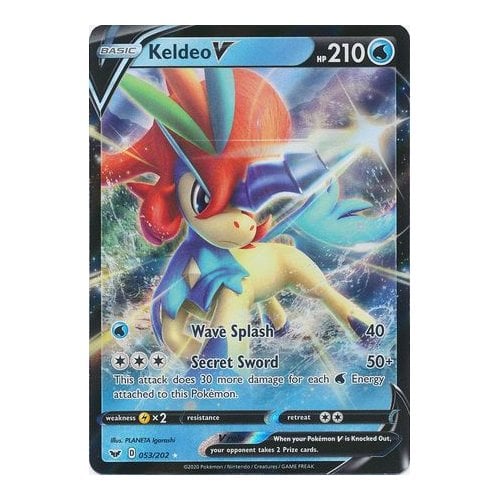 keldeo v pokemon card value #6 Prices | Japanese V Starter Set sA Placeholder Image Provided Keldeo Card Prices & Value