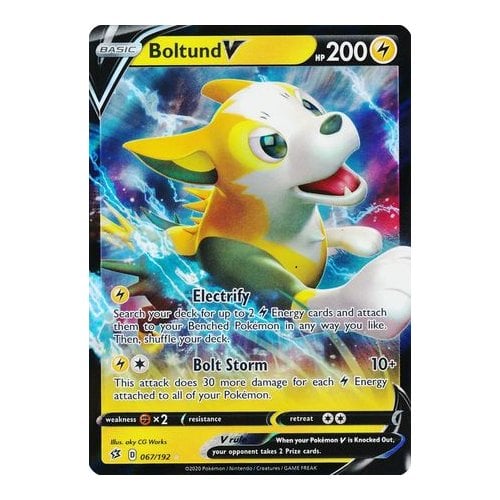 Rebel Clash 067/192 Boltund V (Half Art) | Magic Madhouse