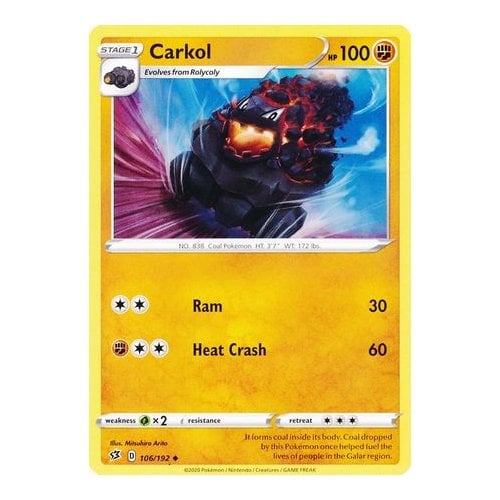 Rebel Clash 106/192 Carkol | Magic Madhouse